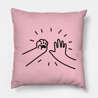 Cat Paw High-Five Pillow