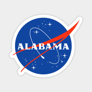 Alabama Astronaut Magnet