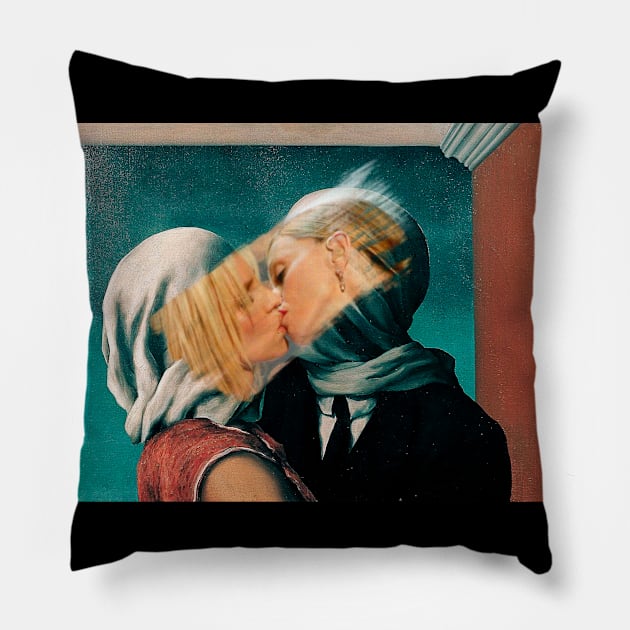 The lovers new painting Pillow by EduardoLimon