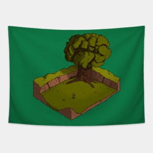 Deku Tree Tapestry