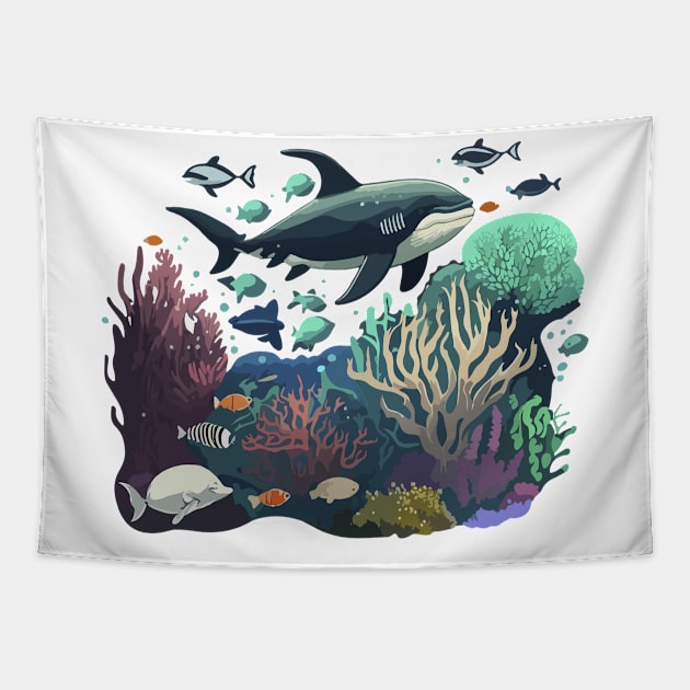 Deep Sea Tapestry by Wagum Std