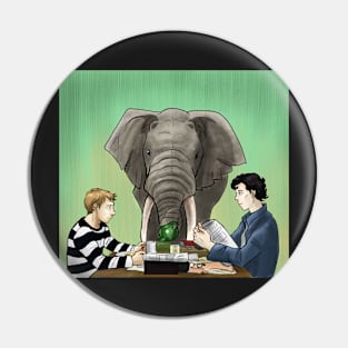 The Elephant in the room Pin