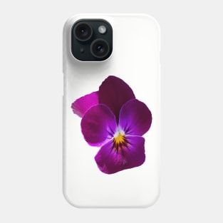 Purple Violet Flower Phone Case