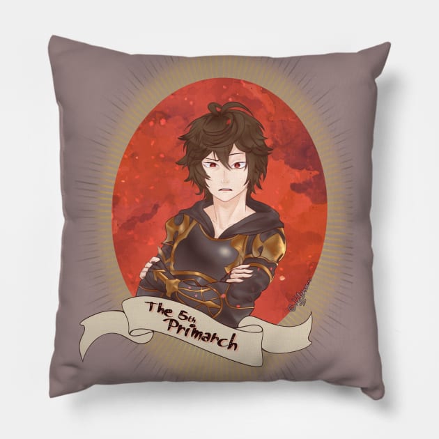 The Fifth Primarch (GBF) Pillow by Lilynee-