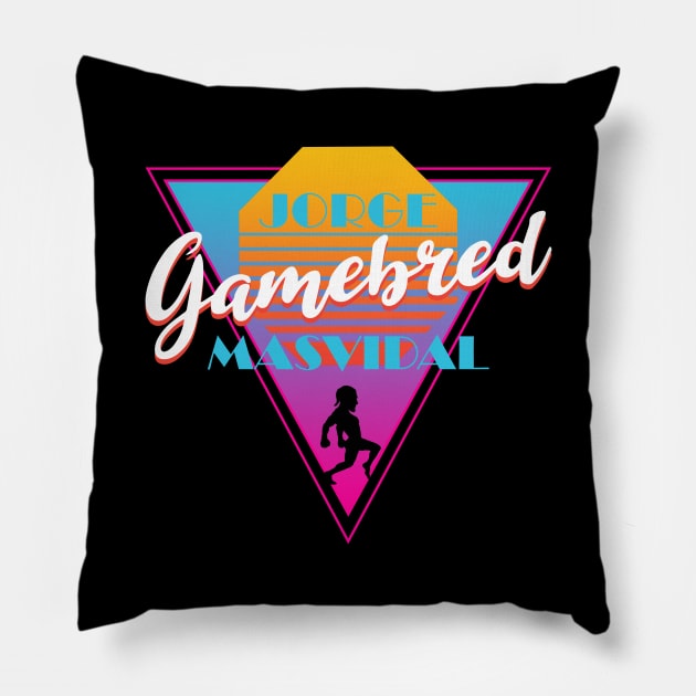 Jorge Gamebred Masvidal Fight Island Pillow by SavageRootsMMA