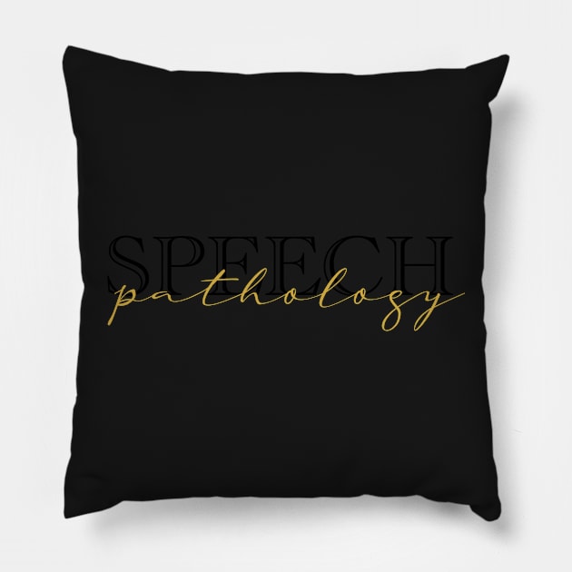 Speech Pathology Pillow by quirkyandkind