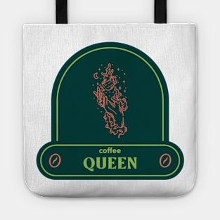 coffee queen retro vintage Tote