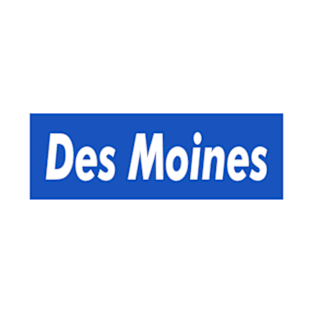 Des Moines Box Logo T-Shirt