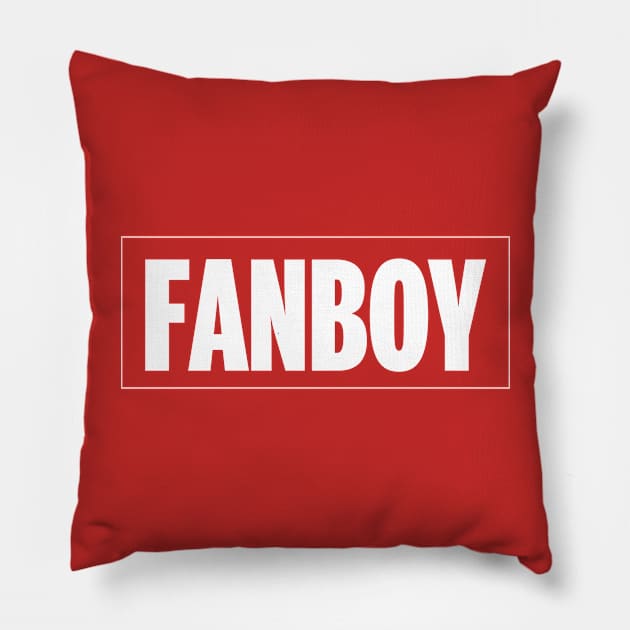 Comic Fanboy Pillow by DisneyPocketGuide