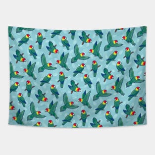 Carolina Parakeet Tapestry