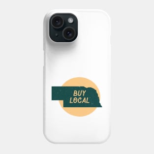 Buy Local Nebraska Vintage Phone Case