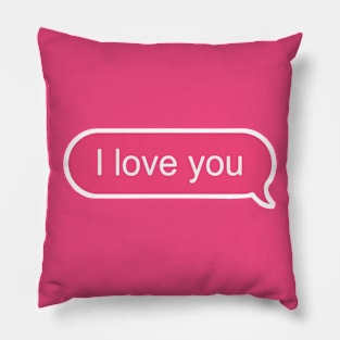 I love you Pillow