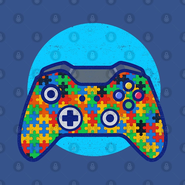 Autism Awareness  gamer supporter by kevenwal