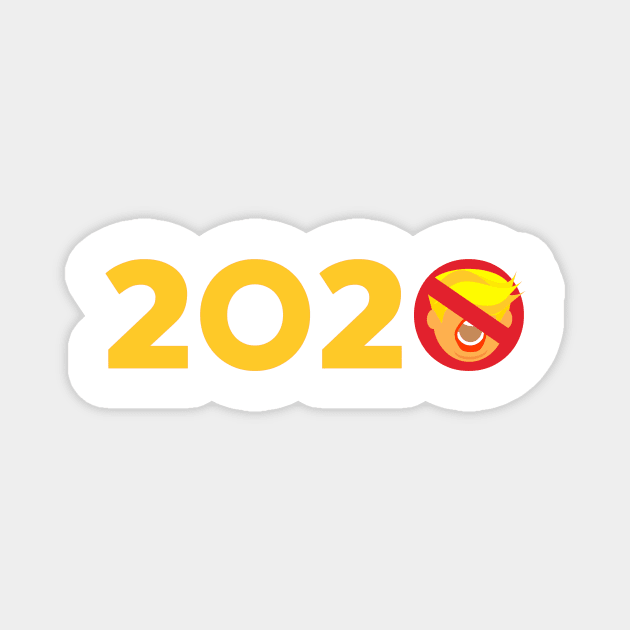 2020 No Trump Magnet by Jolliez