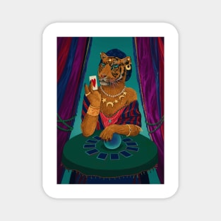 Tigress fortune teller Magnet