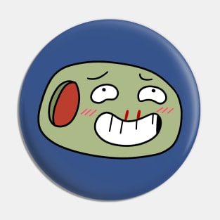 Olive Nosebleed Emote Pin