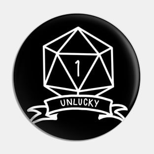 Unlucky D20 - Critical Fail Pin