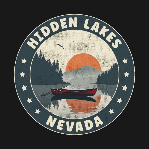 Hidden Lakes Nevada Sunset by turtlestart