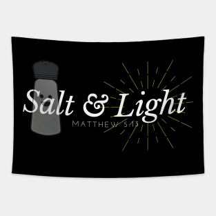 Salt And Light Christian Tapestry