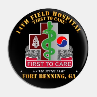 14th Field Hospital  - Ft Benning, GA Pin