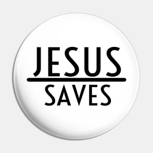 Just Jesus Religious Christian Pin