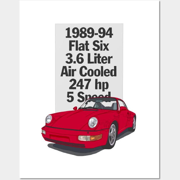 ALD 964 Classic Car Poster 