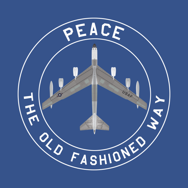 B-52 Peace The Old Fashioned Way by John_Matthews_Art