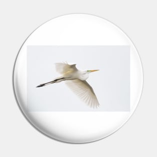 Great Egret - Florida Pin