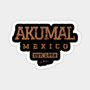 Akumal, Mexico, Est. 1958 Magnet