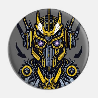 Mecha Skull S03 D37 Pin