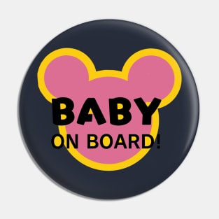 Cute Baby Girl on Board! Pin