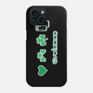 Irish Evolution Clover Leaf Phone Case