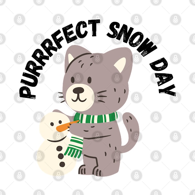 Purrrfect Snow Day, Winter season, Christmas by Project Charlie