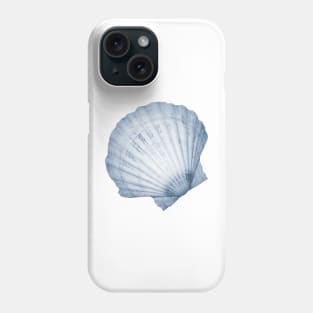 Blue fan seashell Phone Case