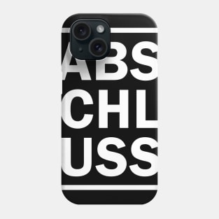 abschluss Phone Case