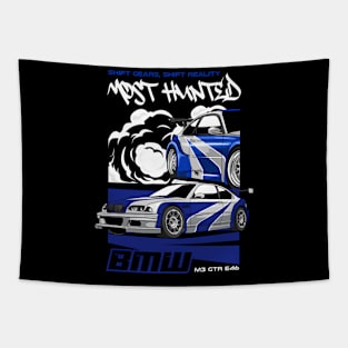 Most Hunted Bmw M3 Tapestry