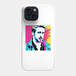 Ryan Gosling vector art fan works graphic design by ironpalette Phone Case