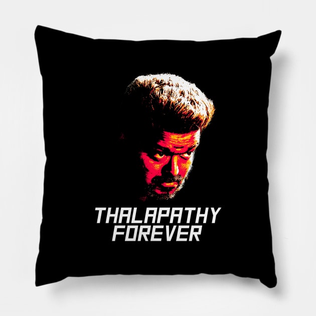 Thalapathy Forever Pillow by Printnation