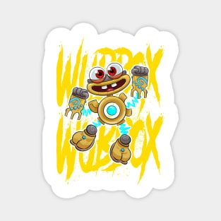 mY WINGING MONSTERS WUBBOXX Magnet