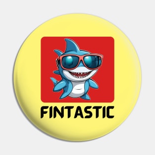 Fintastic | Shark Pun Pin