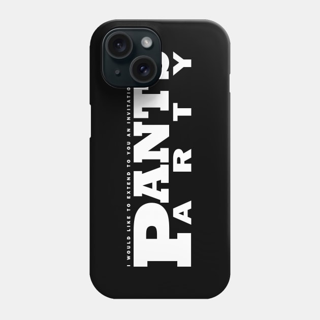 Brick Tamland Pants Party Phone Case by Meta Cortex