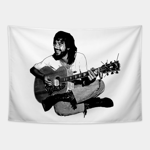 Cat Stevens Retro Tapestry by tykler