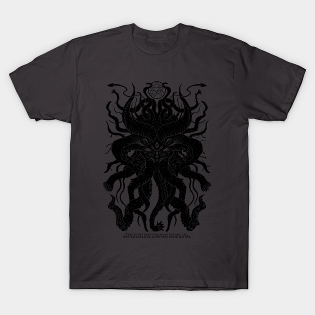 Discover Cosmic black horror - Cthulhu - T-Shirt