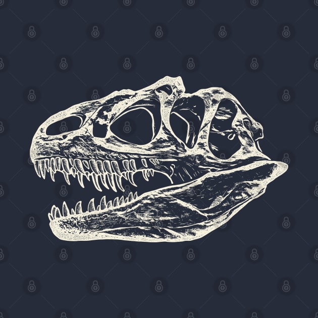 Allosaurus Skull by avperth