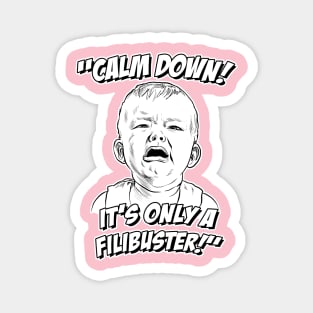 Calm Down! It's Only a Filibuster! Magnet