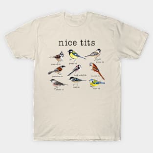 I love tits T-shirt Funny Gift for Birdwatching & Tit bird -  Portugal