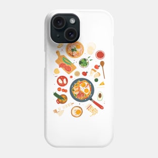 Cooking food Phone Case