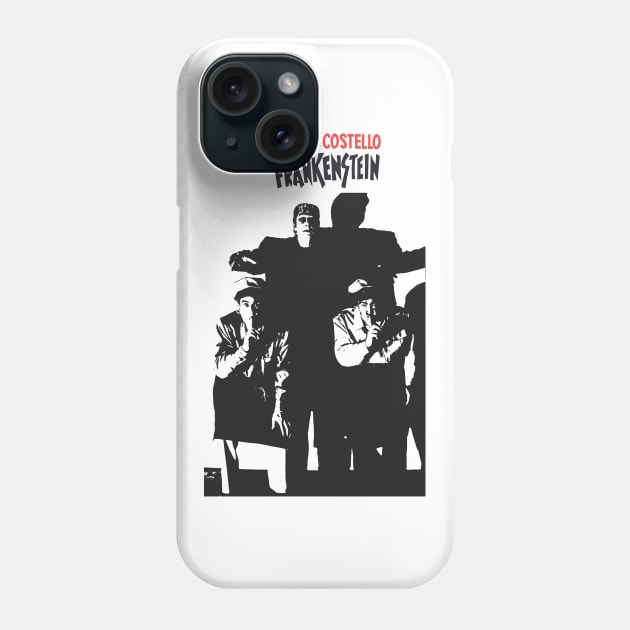 abbot and costello meet frankenstein Phone Case by Verge of Puberty