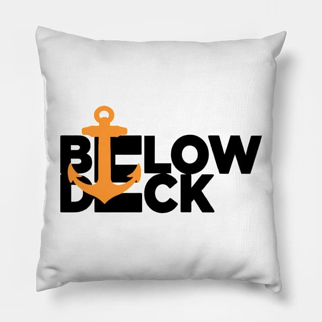 Below Deck Pillow by Berujung Harmony