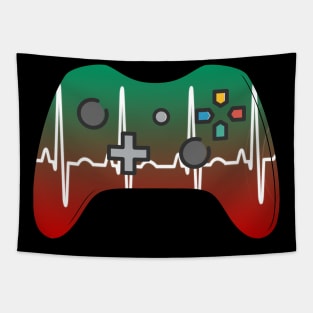 Gamer Heartbeat Tapestry